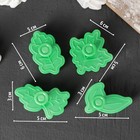 Плунжеры кондитерские Доляна «Листва», набор 4 шт., пластик, зелёный МИКС - Фото 5