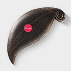 Блюдо для фруктов Доляна «Винтажный лист», 27×10.5×1.5 см, бронзовое - Фото 5