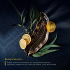 Блюдо для фруктов Доляна «Винтажный лист», 28×10 см, бронзовое - Фото 4