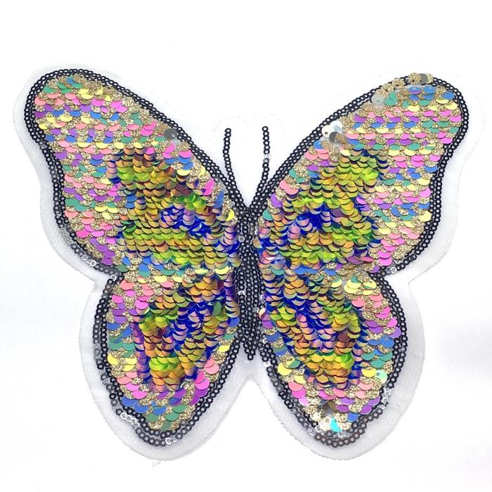 Аппликация «Бабочка трансформер», размер 22x19 см - Фото 1
