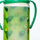 Бутылочка для кормления M&B «Авокадо», классичееское горло, от 0 мес, 250 мл., цилиндр, с ручками - Фото 8