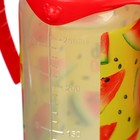 Бутылочка для кормления «Арбузы» ,классическое горло, от 0 мес, 250 мл., цилиндр, с ручками - Фото 5