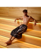 Полотенце килт вафельное мужское для бани «Лев», 75×145 см, хлопок 100 % - Фото 2