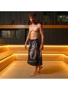 Полотенце килт вафельное мужское для бани «Лев», 75×145 см, хлопок 100 % - Фото 3