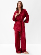 Костюм женский (жакет, брюки) KAFTAN, размер 40-42, цвет бордовый 5600750 - фото 1671130