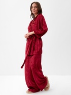 Костюм женский (жакет, брюки) KAFTAN, размер 40-42, цвет бордовый 5600750 - фото 1671132