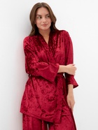 Костюм женский (жакет, брюки) KAFTAN, размер 40-42, цвет бордовый 5600750 - фото 1671133