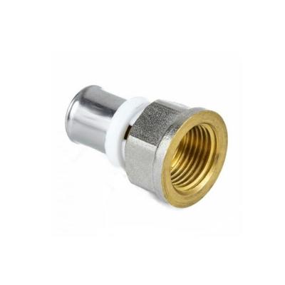 Муфта-пресс Aquasfera 8002-06, d=26 мм х 1", внутренняя резьба, латунь