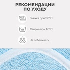 Полотенце уголок махровое Крошка Я "T-rex king", 75х75 см, 100% хлопок. 340г/м2 5388849