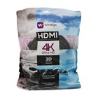 Кабель HDMI Windigo, HDMI(m)-HDMI(m), v 1.4, 20 м,позол разъемы,феррит кольца,3D,4K,черный - Фото 7