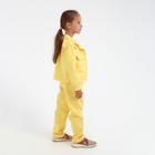 Брюки для девочки MINAKU: Casual collection KIDS, цвет лимонный, рост 116см - Фото 13