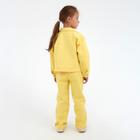 Брюки для девочки MINAKU: Casual collection KIDS, цвет лимонный, рост 116см - Фото 14