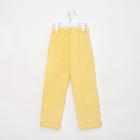 Джинсы для девочки MINAKU: Casual collection KIDS, лимонные, рост 116 см - Фото 8