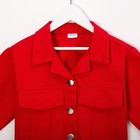 Жакет для девочки MINAKU: Casual collection KIDS, цвет красный, рост 110 см - Фото 8