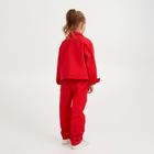 Жакет для девочки MINAKU: Casual collection KIDS, цвет красный, рост 122 см - Фото 5