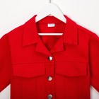 Жакет для девочки MINAKU: Casual collection KIDS, цвет красный, рост 122 см - Фото 8