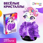 Набор для опытов «Весёлые кристаллы: Единорожка», сделай сам - фото 4926241