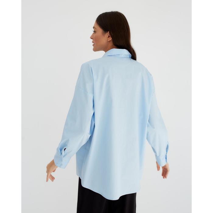 Рубашка женская MIST, р. 46, голубой 50352