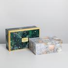 Набор подарочных коробок 6 в 1 «Снежной зимы», 32,5 х 20 х 12,5 - 20 х 12,5 х 7,5 см - фото 9574162