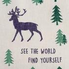 Фартук Доляна «Елочки» 60×67±2 см, 100% п/э 5985581