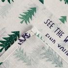 Фартук Доляна «Елочки» 60×67±2 см, 100% п/э 5985581