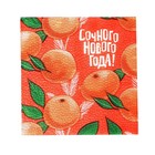 Салфетки бумажные «Сочного Нового года», 24×24 см, 100 шт. - Фото 2