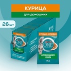 Влажный корм Purina One для домашних кошек, курица/морковь, 75 г - Фото 4