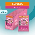 Влажный корм Purina One для котят, курица/морковь, 75 г - Фото 3