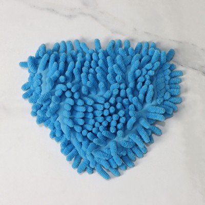 Насадка для окномойки Доляна, микрофибра букля, 14×17 см, синяя
