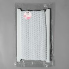 Тесьма декоративная «Песочные часы», 14 мм, 10±1 м, белая - Фото 3