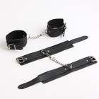 Эротический БДСМ набор, 8 предметов, черный - Фото 11