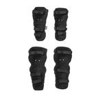 Наколенники и налокотники мотоциклетные, взрослые, чёрные, набор 4 шт. - Фото 2