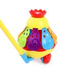 Каталка на палочке «Цветочек», МИКС - фото 46043925