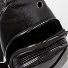 Сумка слинг, искусственная кожа, цвет чёрный - Фото 4