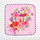 Набор салфеток для уборки Just Love 30х30 -3шт, микрофибра, п/э 200гр/м2 - фото 48817949