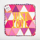 Набор салфеток для уборки Just Love 30х30 -3шт, микрофибра, п/э 200гр/м2 7092653 - фото 16810538
