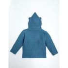Джемпер детский вязаный с ушками на капюшоне Amarobaby Pure Love, рост 86 см, цвет синий - Фото 4