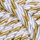 Шнур витой, декоративный, без тесьмы, № 0,1, 12 мм, 25 м 6998026