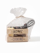 Кухонный набор «Этель» Home cooking: полотенце, варежка-прихватка, лопатка, венчик, губка - Фото 2