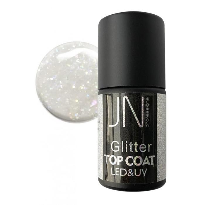 Топ для гель-лака JessNail Glitter Top Coat №08, 10 мл