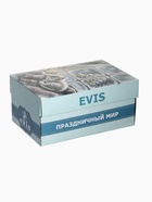 Ёлочная игрушка «Дед Мороз» рябинка, ручная роспись, h=13 см 7124101