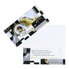 Конверт для денег "С Днём Рождения!" часы, золотой галстук - фото 295241292