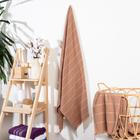 Полотенце махровое двухстороннее «Этель. Комфорт», 90×170 см, хлопок 100%, бежевое - Фото 1