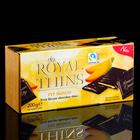 Мини-плитки Royal Thins Mango из тёмного шоколада с манго, 200 г 6988834 - фото 9317429