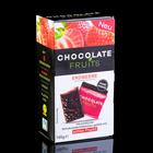 Шоколад в пластинках Chocolate Fruits Erdbeere с клубничной начинкой, 165 г - Фото 1
