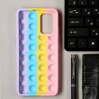 Чехол POP IT для Samsung Galaxy A32, силиконовый, разноцветный - Фото 2