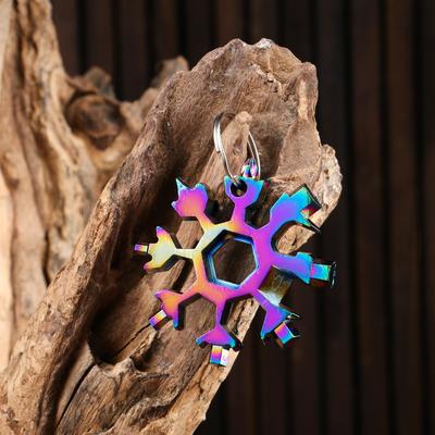 Брелок многофункциональный, отвертки и шестигранники, цвет МИКС