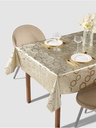 Клеёнка на стол «Соты», на тканевой основе, ширина 137 см, рулон 20 м, толщина 0.25 мм - Фото 1