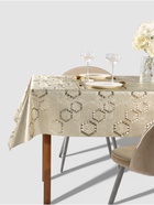 Клеёнка на стол «Соты», на тканевой основе, ширина 137 см, рулон 20 м, толщина 0.25 мм - Фото 2