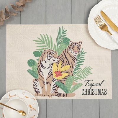 Салфетка на стол Tropical, ПВХ, 40×29 см